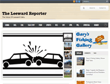 Tablet Screenshot of leewardreporter.com